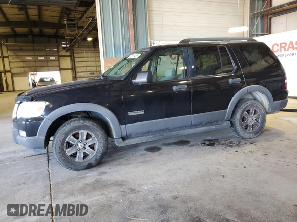 2006 Ford Explorer XLT with VIN 1FMEU73E76UB17324, listed as a Copart auction lot 51211425 with 134,251 mi miles and Salvage Title. Bid and sale history available at carsss.com. Image 1.