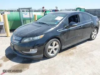 2013 Chevrolet Volt with VIN 1G1RD6E49DU107839, listed as a IAAI auction lot 42001346 with 91,177 mi miles. Bid and sale history available at carsss.com. Image 2.
