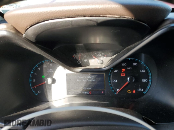 2019 GMC Canyon 2WD SLE with VIN 1GTG5CEN3K1277115, listed as a Copart auction lot 45296115 with 94,500 mi miles and Salvage Title. Bid and sale history available at carsss.com. Image 9.