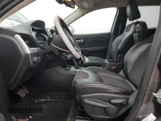 2014 Jeep Cherokee Trailhawk with VIN 1C4PJMBB6EW310613, listed as a Copart auction lot 46438185 with 122,113 mi miles and Salvage Title. Bid and sale history available at carsss.com. Image 7.