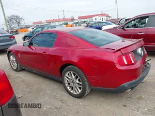 2012 Ford Mustang V6 Premium with VIN 1ZVBP8AM6C5262808, listed as a IAAI auction lot 41907866 with 121,630 mi miles. Bid and sale history available at carsss.com. Image 14.