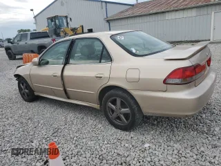 2002 Honda Accord EX z VIN 1HGCG16502A033631, wystawiony jako Copart lot #58020235 z przebiegiem 165 301 mil mil oraz Szkoda całkowita • Salvage title. Historia ofert i sprzedaży dostępna na DreamBid. Obrazek 2.