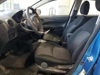 2023 Mitsubishi Mirage ES with VIN ML32AUHJ4PH001693, listed as a Copart auction lot 54313325 with 40,622 mi miles and Salvage title. Bid and sale history available at DreamBid. Image 7.