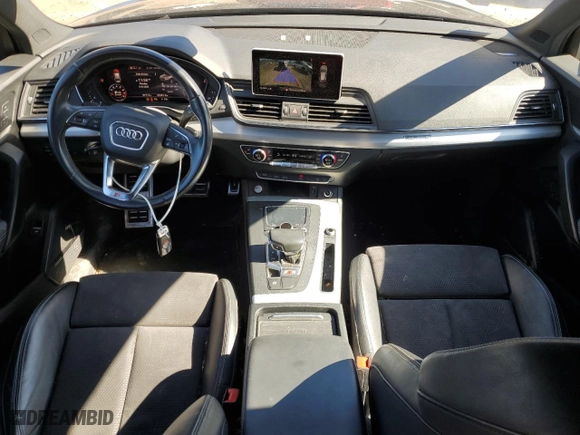 2019 Audi SQ5 Premium Plus with VIN WA1B4AFY8K2112322, listed as a Copart auction lot 47419445 with 97,717 mi miles and Salvage Title. Bid and sale history available at carsss.com. Image 8.