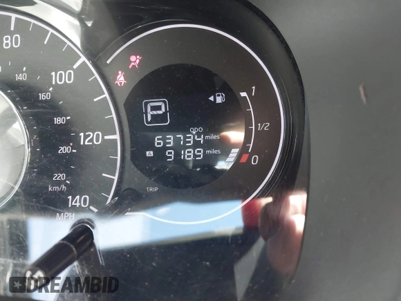2019 Nissan Note SV with VIN 3N1CE2CP8KL360435, listed as a IAAI auction lot 41989669 with 63,734 mi miles and . Bid and sale history available at DreamBid. Image 7.