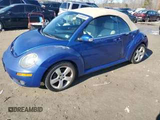 2007 Volkswagen Beetle with VIN 3VWSF31Y47M401536, listed as a Copart auction lot 82446034 with 137,982 mi miles and Salvage Title. Bid and sale history available at DreamBid. Image 1.
