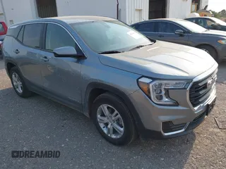 2024 GMC Terrain SLE with VIN 3GKALMEG4RL366153, listed as a IAAI auction lot 42521871 with 23,891 mi miles and . Bid and sale history available at DreamBid. Image 1.
