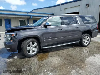 2018 Chevrolet Suburban Premier with VIN 1GNSCJKC9JR168124, listed as a Copart auction lot 69180224 with 119,776 mi miles and Non Repairable. Bid and sale history available at carsss.com. Image 1.
