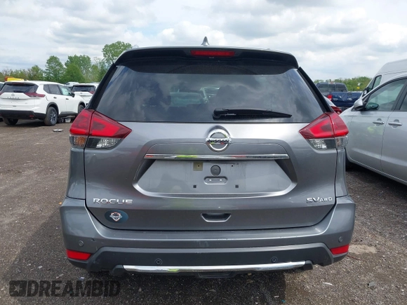 2020 Nissan Rogue S with VIN KNMAT2MV0LP505531, listed as a IAAI auction lot 42215040 with 68,833 mi miles and . Bid and sale history available at DreamBid. Image 16.
