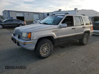 1995 Jeep Grand Cherokee Limited with VIN 1J4GZ78Y2SC603292, listed as a Copart auction lot 84449764 with 153,673 mi miles and Non Repairable. Bid and sale history available at carsss.com. Image 1.