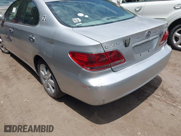 2005 Lexus ES 350 z VIN JTHBA30G555112225, wystawiony jako IAAI lot #42401927 z przebiegiem 234 189 mil mil oraz . Historia ofert i sprzedaży dostępna na DreamBid. Obrazek 6.