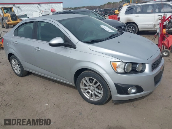 2015 Chevrolet Sonic LT with VIN 1G1JC5SH5F4157626, listed as a IAAI auction lot 41716333 with 131,866 mi miles and . Bid and sale history available at DreamBid. Image 1.