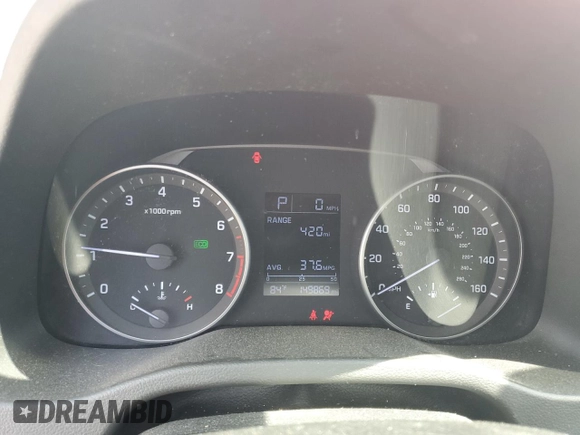 2017 Hyundai Elantra SE with VIN 5NPD84LF0HH173629, listed as a Copart auction lot 54699925 with 149,869 mi miles and Salvage Title. Bid and sale history available at DreamBid. Image 9.