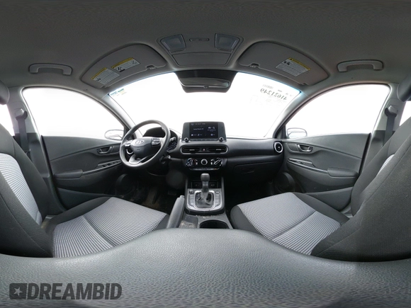 2022 Hyundai Kona Preferred with VIN KM8K22AB9NU856973, listed as a IAAI auction lot 41621249 with 65,291 mi miles. Bid and sale history available at carsss.com. Image 18.