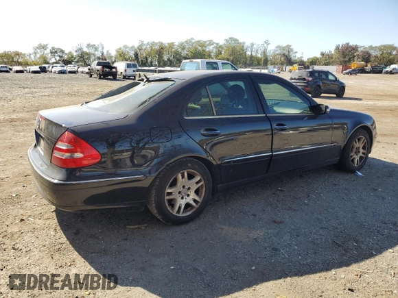 2003 Mercedes-Benz E-Class 3.2L with VIN WDBUF65J03A281430, listed as a Copart auction lot 77086054 with 121,080 mi miles and Salvage Title. Bid and sale history available at carsss.com. Image 3.