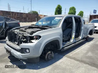 2021 Toyota Tacoma SR5 with VIN 3TMBZ5DNXMM031339, listed as a Copart auction lot 59178515 with 27,885 mi miles and Salvage title. Bid and sale history available at DreamBid. Image 1.