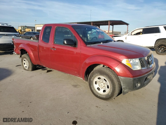 2007 Nissan Frontier XE with VIN 1N6BD06T17C416448, listed as a Copart auction lot 87750075 with 164,073 mi miles and Salvage Title. Bid and sale history available at carsss.com. Image 4.