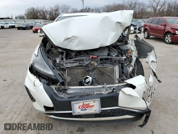 2020 Nissan Murano Platinum z VIN 5N1AZ2DJ0LN132025, wystawiony jako Copart lot #48622685 z przebiegiem 56 465 mil mil oraz Szkoda całkowita • Salvage title. Historia ofert i sprzedaży dostępna na DreamBid. Obrazek 5.