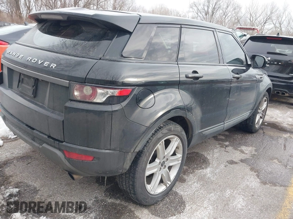 2012 Land Rover Range Rover Evoque Pure Premium with VIN SALVR2BG4CH685247, listed as a IAAI auction lot 41583976 with 166,380 mi miles. Bid and sale history available at carsss.com. Image 4.