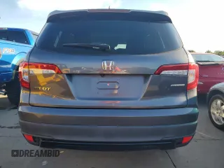 2022 Honda Pilot Special Edition with VIN 5FNYF5H27NB001160, listed as a Copart auction lot 75033674 with Not Provided miles and Salvage Title. Bid and sale history available at DreamBid. Image 6.