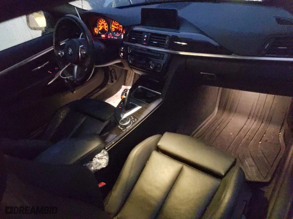 2015 BMW 4 Series 435i xDrive with VIN WBA3R5C50FK189363, listed as a Copart auction lot 83072724 with 96,460 mi miles and Salvage Title. Bid and sale history available at carsss.com. Image 8.