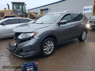 2017 Nissan Rogue SL with VIN 5N1AT2MV2HC880380, listed as a Copart auction lot 84898614 with 24,708 mi miles and Salvage Title. Bid and sale history available at carsss.com. Image 1.