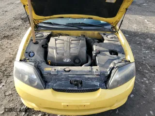 2006 Hyundai Tiburon GT with VIN KMHHN65F96U206869, listed as a Copart auction lot 45211625 with 117,415 mi miles and Salvage Title. Bid and sale history available at carsss.com. Image 11.