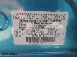 2014 Nissan Versa Note SV with VIN 3N1CE2CP7EL427143, listed as a Copart auction lot 49528765 with 93,712 mi miles and Salvage Title. Bid and sale history available at carsss.com. Image 13.