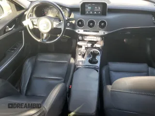 2019 Kia Stinger with VIN KNAE15LA5K6051365, listed as a Copart auction lot 74068034 with 106,590 mi miles and Salvage Title. Bid and sale history available at carsss.com. Image 8.