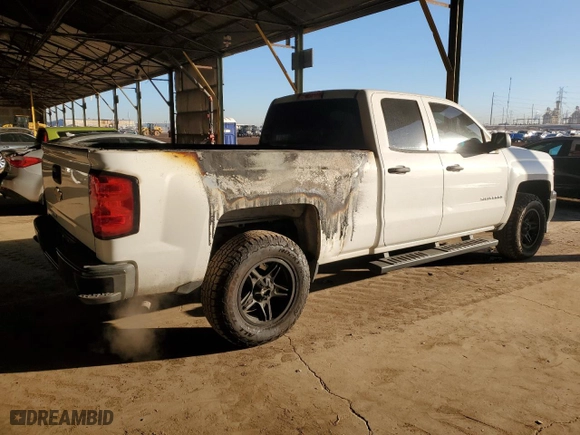 2015 Chevrolet Silverado 1500 LS with VIN 1GCRCPEHXFZ374674, listed as a Copart auction lot 44072925 with 129,829 mi miles and Salvage Title. Bid and sale history available at carsss.com. Image 3.