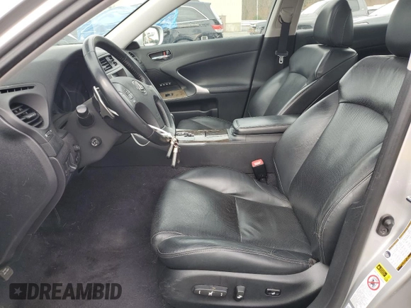 2010 Lexus IS 250 with VIN JTHCF5C26A5043749, listed as a Copart auction lot 51842205 with 175,930 mi miles and Salvage Title. Bid and sale history available at carsss.com. Image 7.