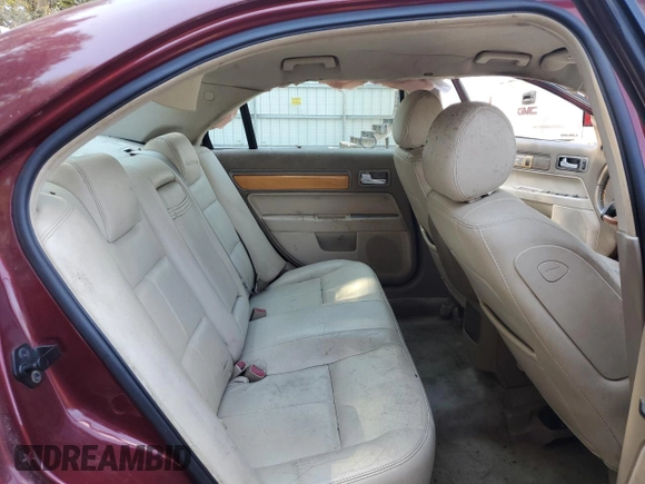 2006 Lincoln Zephyr z VIN 3LNHM26146R645046, wystawiony jako Copart lot #77953934 z przebiegiem 181 030 mil mil oraz Szkoda całkowita • Salvage title. Historia ofert i sprzedaży dostępna na DreamBid. Obrazek 10.