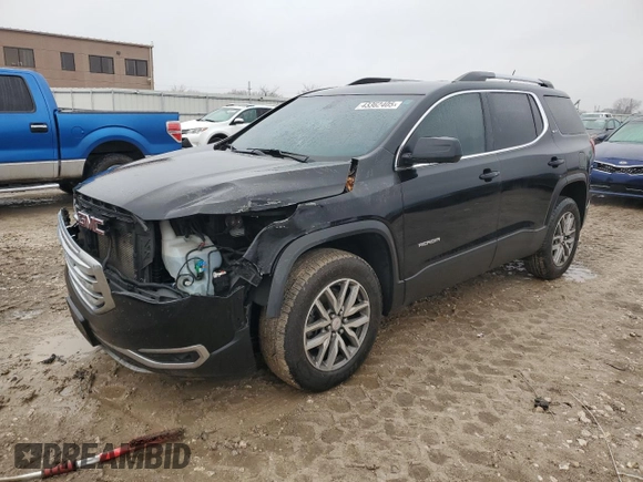 2017 GMC Acadia SLE with VIN 1GKKNLLS8HZ300812, listed as a Copart auction lot 43362405 with 134,636 mi miles and Salvage Title. Bid and sale history available at carsss.com. Image 1.