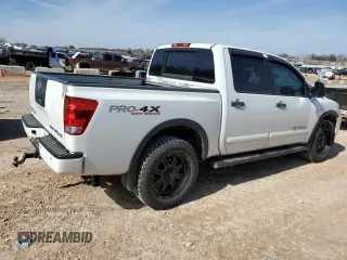 2011 Nissan Titan SL with VIN 1N6BA0EC8BN321974, listed as a Copart auction lot 43952785 with 145,137 mi miles and Salvage Title. Bid and sale history available at carsss.com. Image 3.