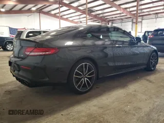 2021 Mercedes-Benz C 43 AMG with VIN W1KWJ6EB2MG049613, listed as a Copart auction lot 79766743 with 29,846 mi miles and . Bid and sale history available at DreamBid. Image 3.
