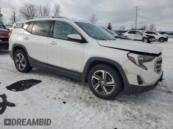 2019 GMC Terrain SLT with VIN 3GKALPEV5KL222147, listed as a Copart auction lot 42359325 with Not Provided miles and Salvage Title. Bid and sale history available at DreamBid. Image 4.