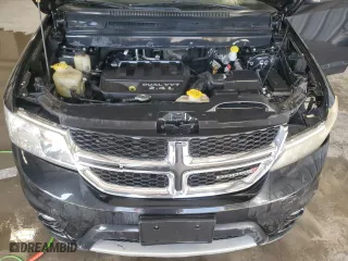 2013 Dodge Journey SXT with VIN 3C4PDCBB9DT650330, listed as a Copart auction lot 44222255 with 213,358 mi miles and Salvage Title. Bid and sale history available at carsss.com. Image 12.