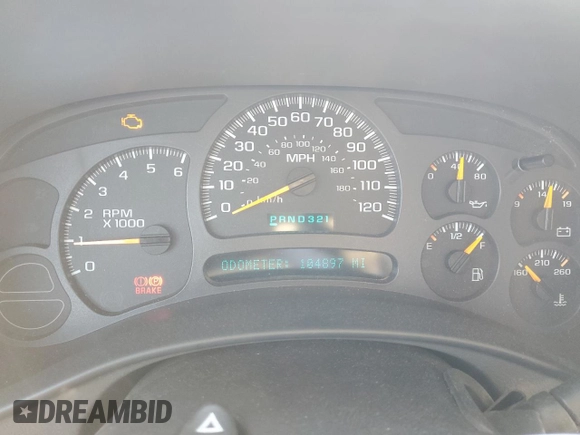 2003 Chevrolet Silverado 1500 LS with VIN 1GCEK14V23Z259763, listed as a Copart auction lot 49145915 with 104,897 mi miles and Salvage Title. Bid and sale history available at DreamBid. Image 9.