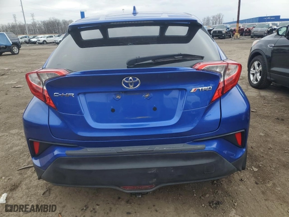 2018 Toyota C-HR XLE with VIN NMTKHMBX6JR053785, listed as a Copart auction lot 52043395 with 163,727 mi miles and Clean Title. Bid and sale history available at carsss.com. Image 6.