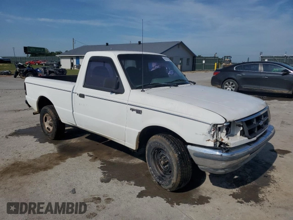 1994 Ford Ranger Splash with VIN 1FTCR10A9RPC04494, listed as a Copart auction lot 61871005 with 197,454 mi miles and Salvage title. Bid and sale history available at DreamBid. Image 4.