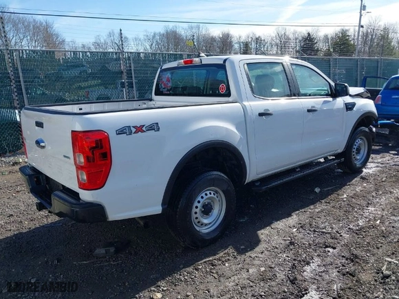2019 Ford Ranger XL with VIN 1FTER4FH1KLB13599, listed as a IAAI auction lot 41701059 with 20,969 mi miles. Bid and sale history available at carsss.com. Image 4.