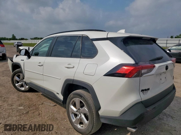 2021 Toyota RAV4 Hybrid LE with VIN 4T3B6RFV8MU056574, listed as a Copart auction lot 56977735 with 19,032 mi miles and Salvage title. Bid and sale history available at DreamBid. Image 2.