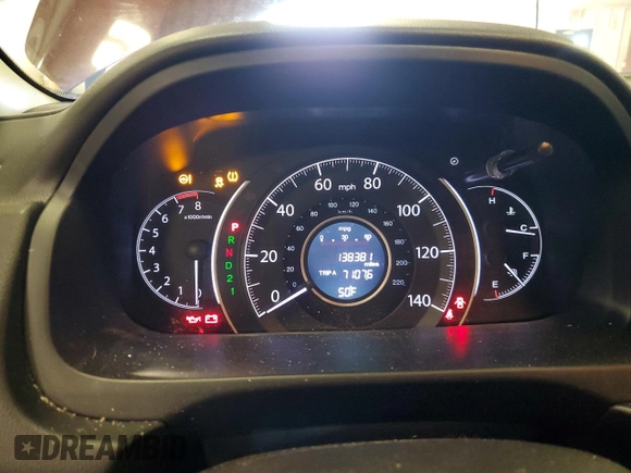 2014 Honda CR-V EX-L with VIN 5J6RM4H75EL041311, listed as a Copart auction lot 50406445 with 138,381 mi miles and Clean Title. Bid and sale history available at carsss.com. Image 9.