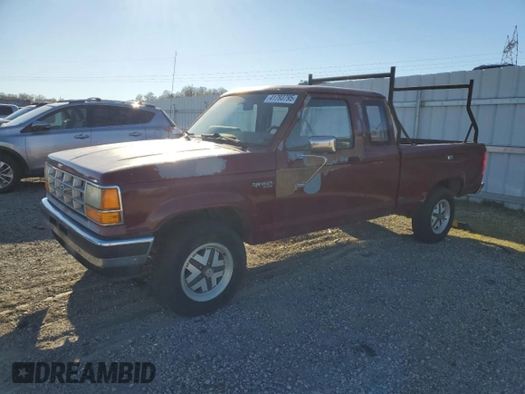 1990 Ford Ranger with VIN 1FTCR15T6LPB59144, listed as a Copart auction lot 41793795 with 3,608 mi miles and Clean Title. Bid and sale history available at carsss.com. Image 1.