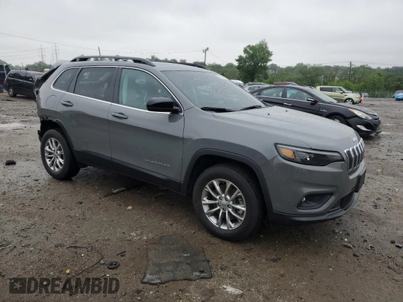 2022 Jeep Cherokee Latitude Lux with VIN 1C4PJMMX8ND511739, listed as a Copart auction lot 57050115 with 42,228 mi miles and Salvage title. Bid and sale history available at DreamBid. Image 4.