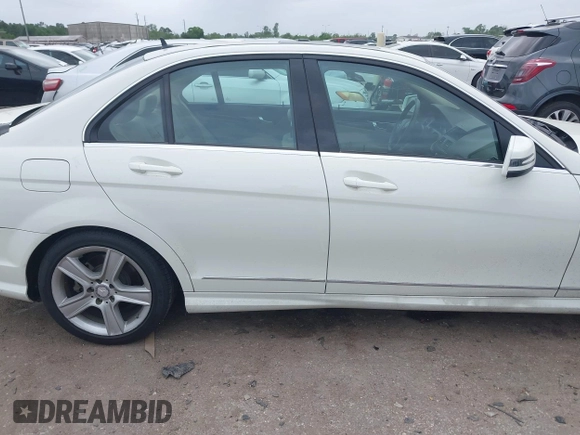 2011 Mercedes-Benz C-Class C 300 Sport with VIN WDDGF5EB1BA420485, listed as a IAAI auction lot 41958339 with 117,086 mi miles. Bid and sale history available at carsss.com. Image 12.