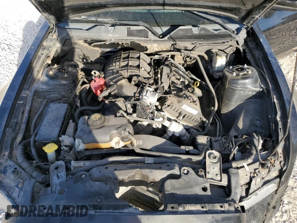 2014 Ford Mustang V6 with VIN 1ZVBP8AM2E5230831, listed as a Copart auction lot 45585315 with 156,753 mi miles and Salvage Title. Bid and sale history available at carsss.com. Image 11.