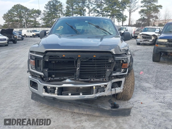2018 Ford F-150 XL with VIN 1FTEW1CG0JFC30204, listed as a IAAI auction lot 41439886 with 110,160 mi miles. Bid and sale history available at carsss.com. Image 11.