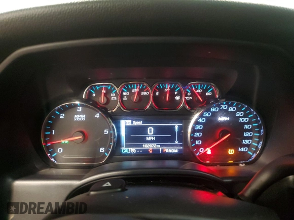 2016 Chevrolet Silverado 1500 LT with VIN 1GCUKREC2GF205331, listed as a Copart auction lot 46349495 with 102,972 mi miles and Clean Title. Bid and sale history available at DreamBid. Image 9.