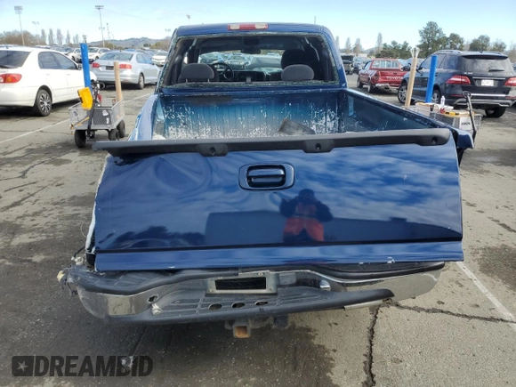 2001 Chevrolet Silverado 1500 LS with VIN 2GCEC19V211397296, listed as a Copart auction lot 44568445 with 344,705 mi miles and Salvage Title. Bid and sale history available at DreamBid. Image 6.